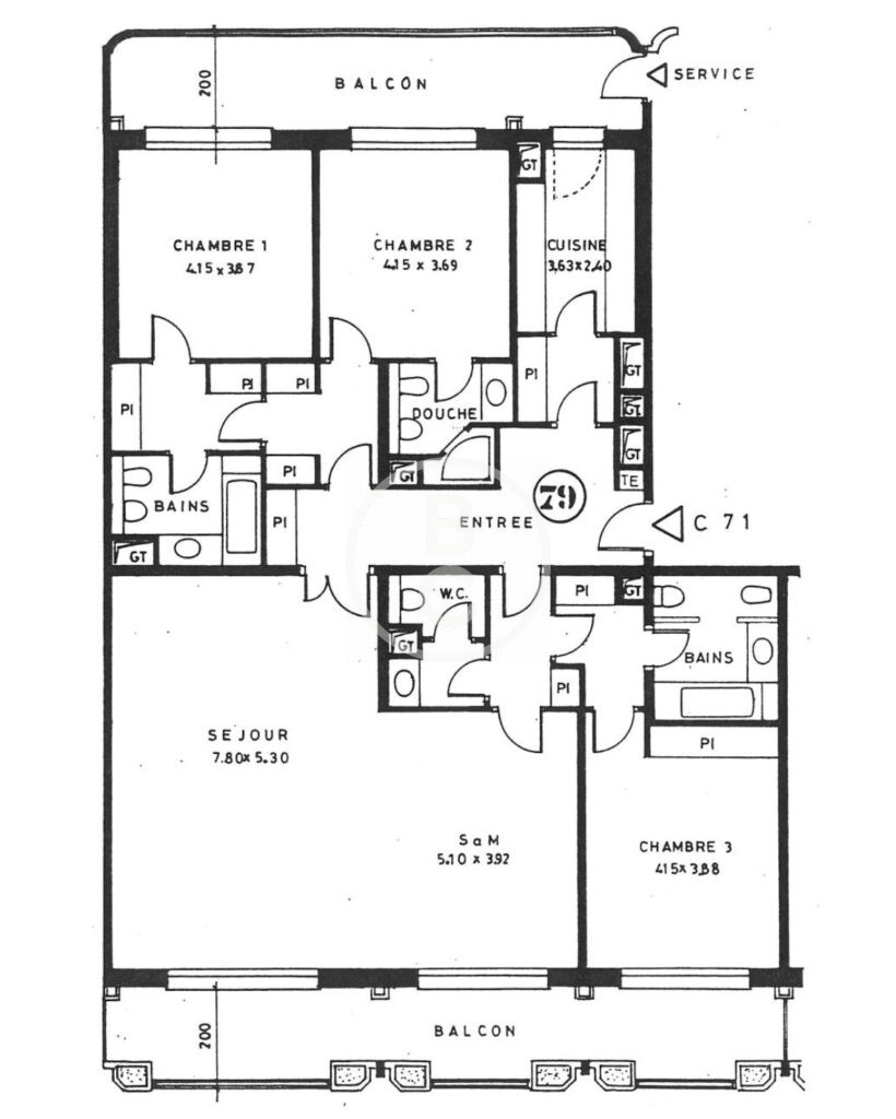 4/5 ROOMS SEA VIEW