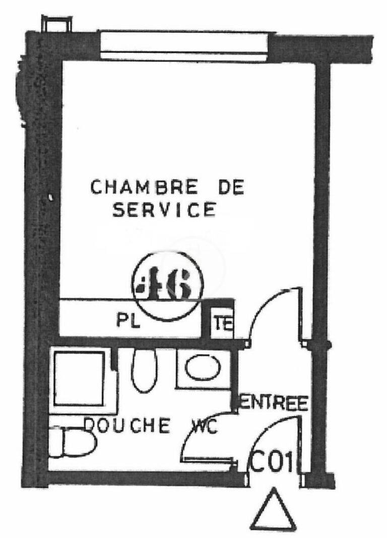 MAID'S ROOM WITH SANITARY FACILITIES