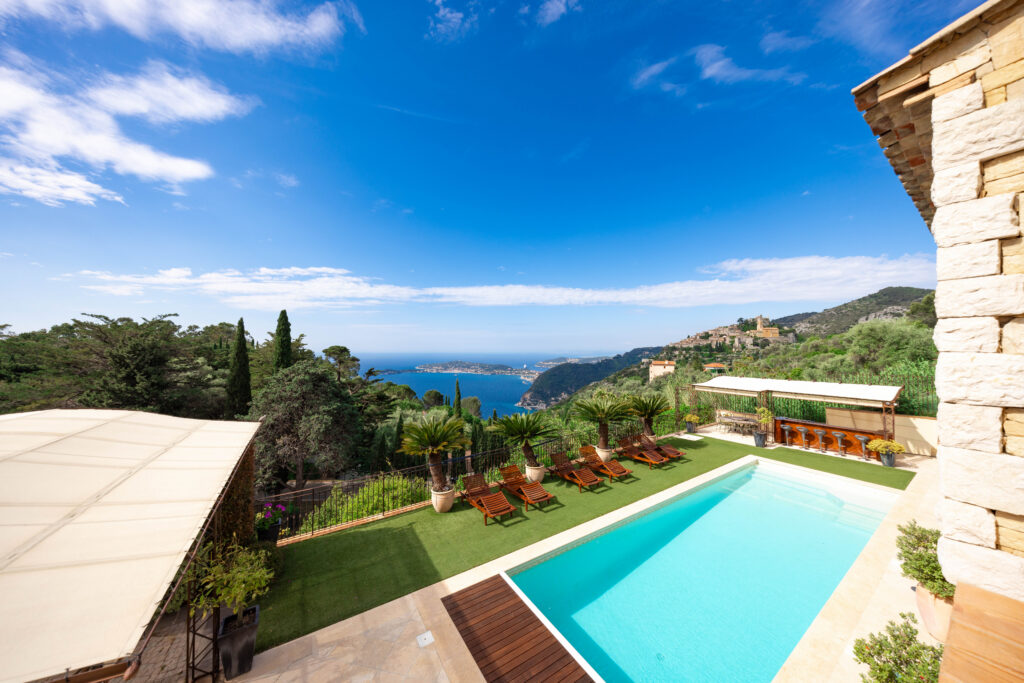 TWO VILLAS NEAR MONACO WITH SWIMMING POOL