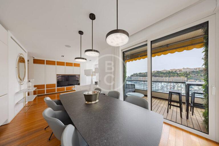 MAGNIFICENT 3 ROOM APARTMENT ON THE PORT OF MONACO