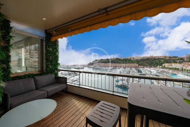 MAGNIFICENT 3 ROOM APARTMENT ON THE PORT OF MONACO