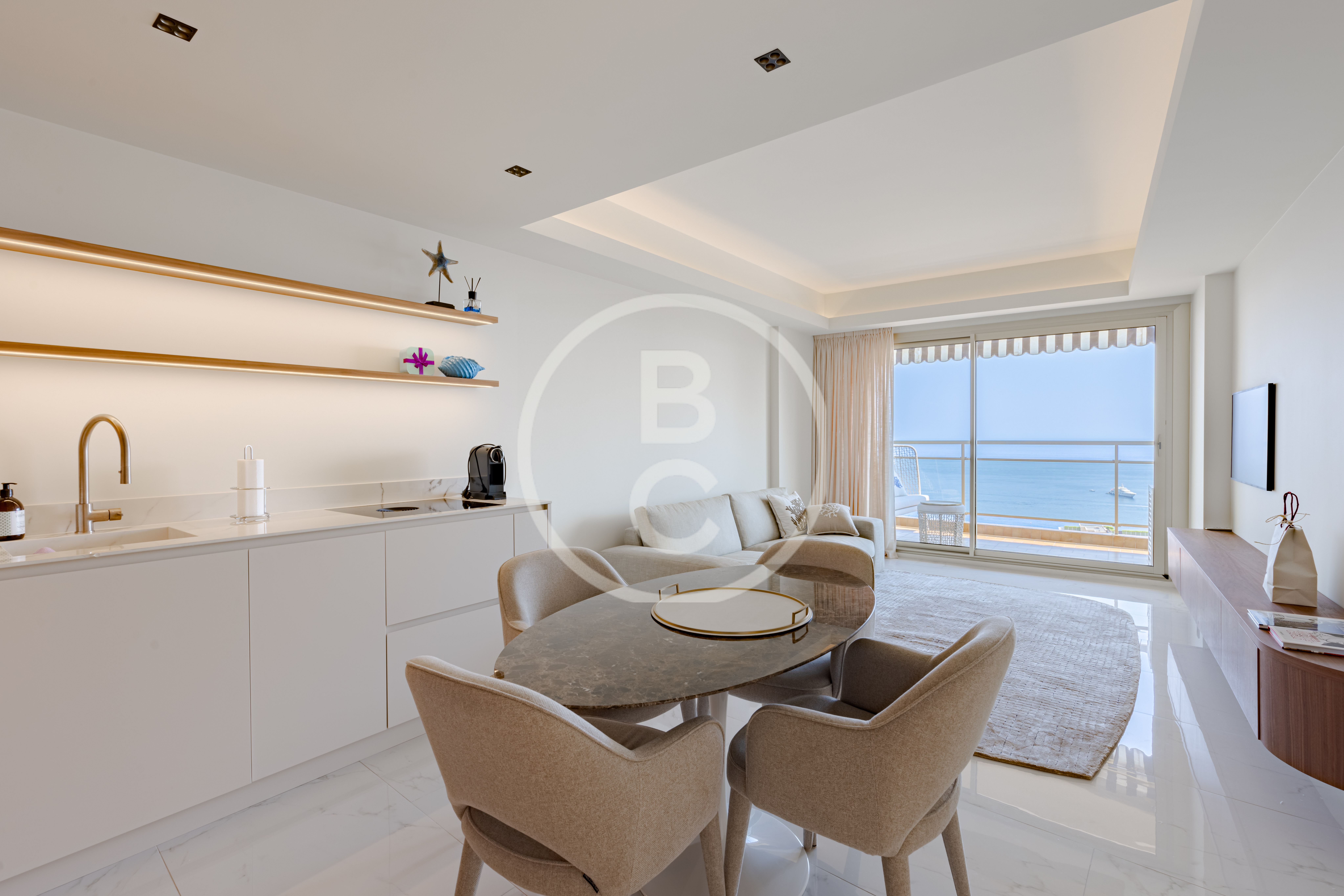 ONE-DEBDROOM COMPLETELY RENOVATED – SEA VIEW
